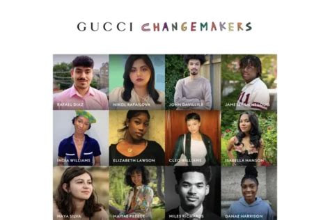 gucci donation|Gucci changemakers global fund.